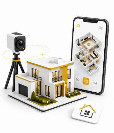 3D rendering of property, 3D-redndering av eindom, Digitalt konsulentselskap i Norge, Digital Consultancy in Norway